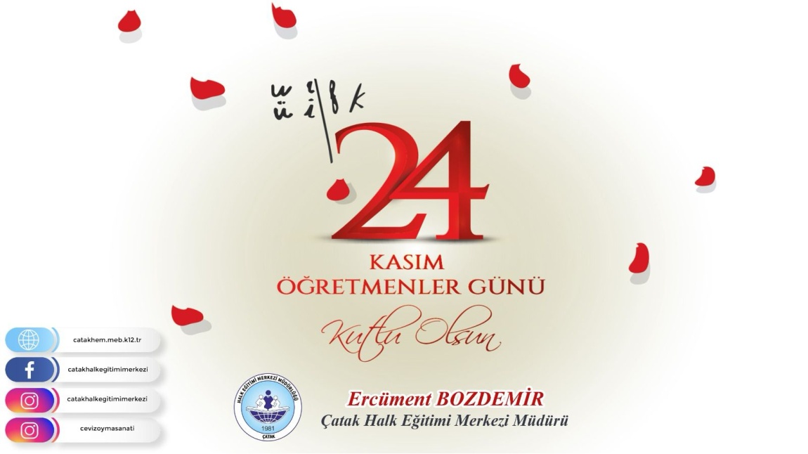 Müdür Bozdemir'in 24 Kasım Öğretmenler Günü Mesajı